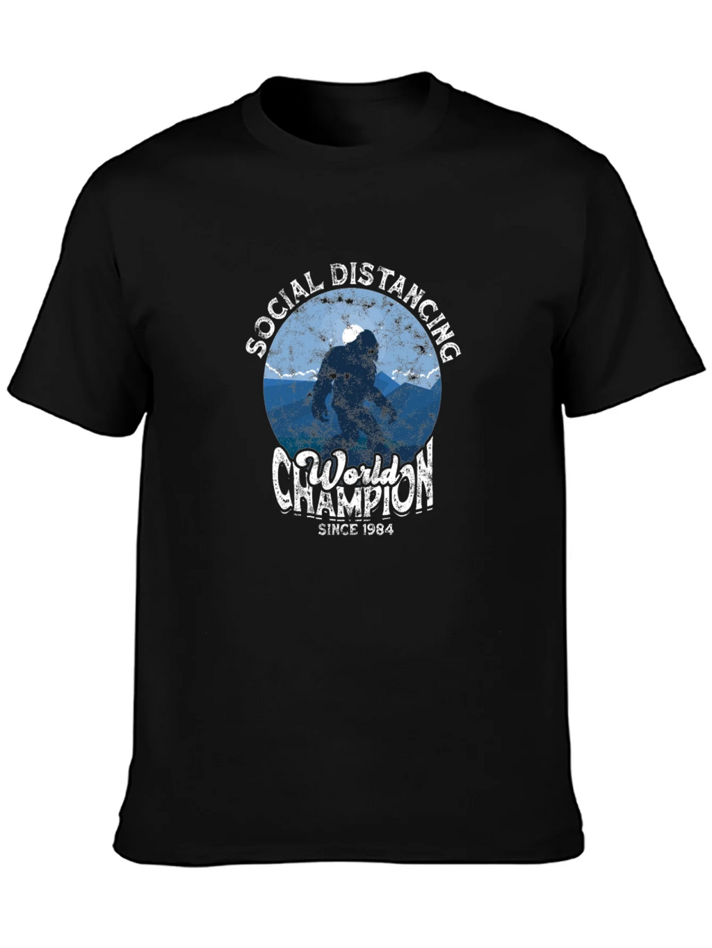 Social Distancing World Champion Graphic Tee product image 6