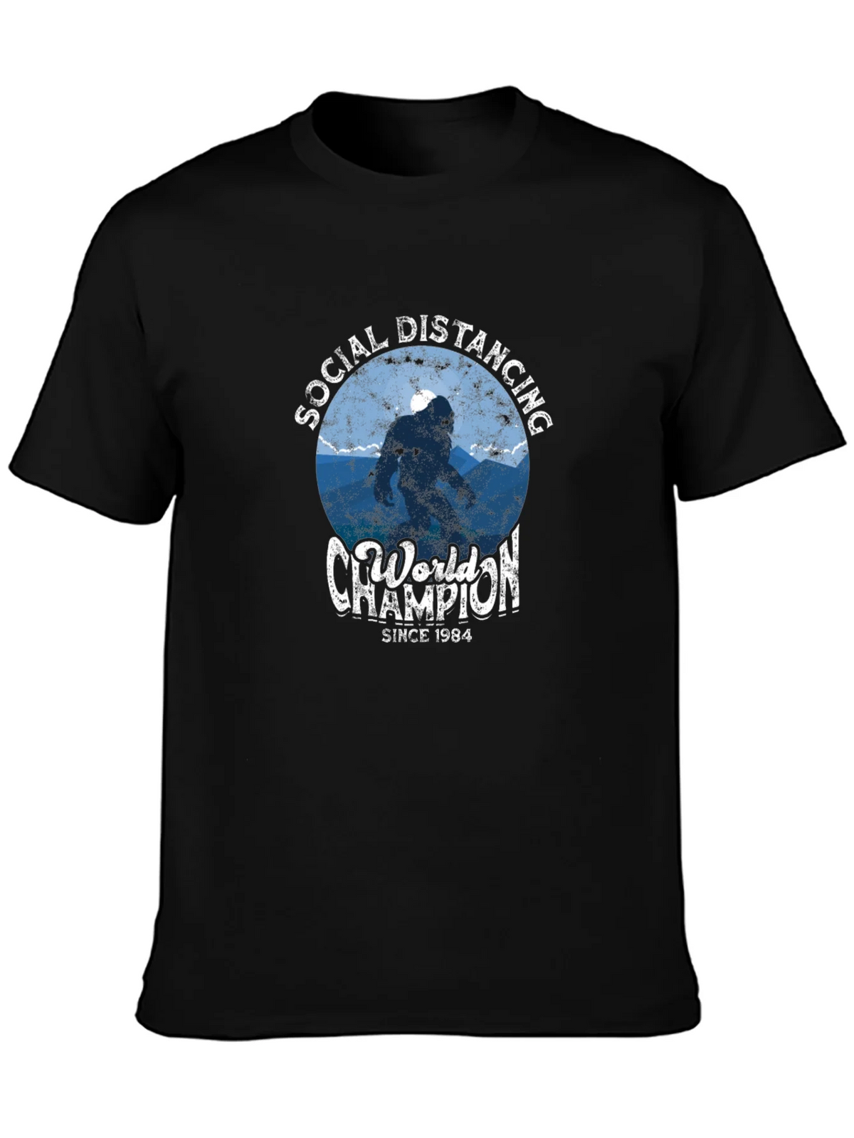 Social Distancing World Champion Graphic Tee product image 6