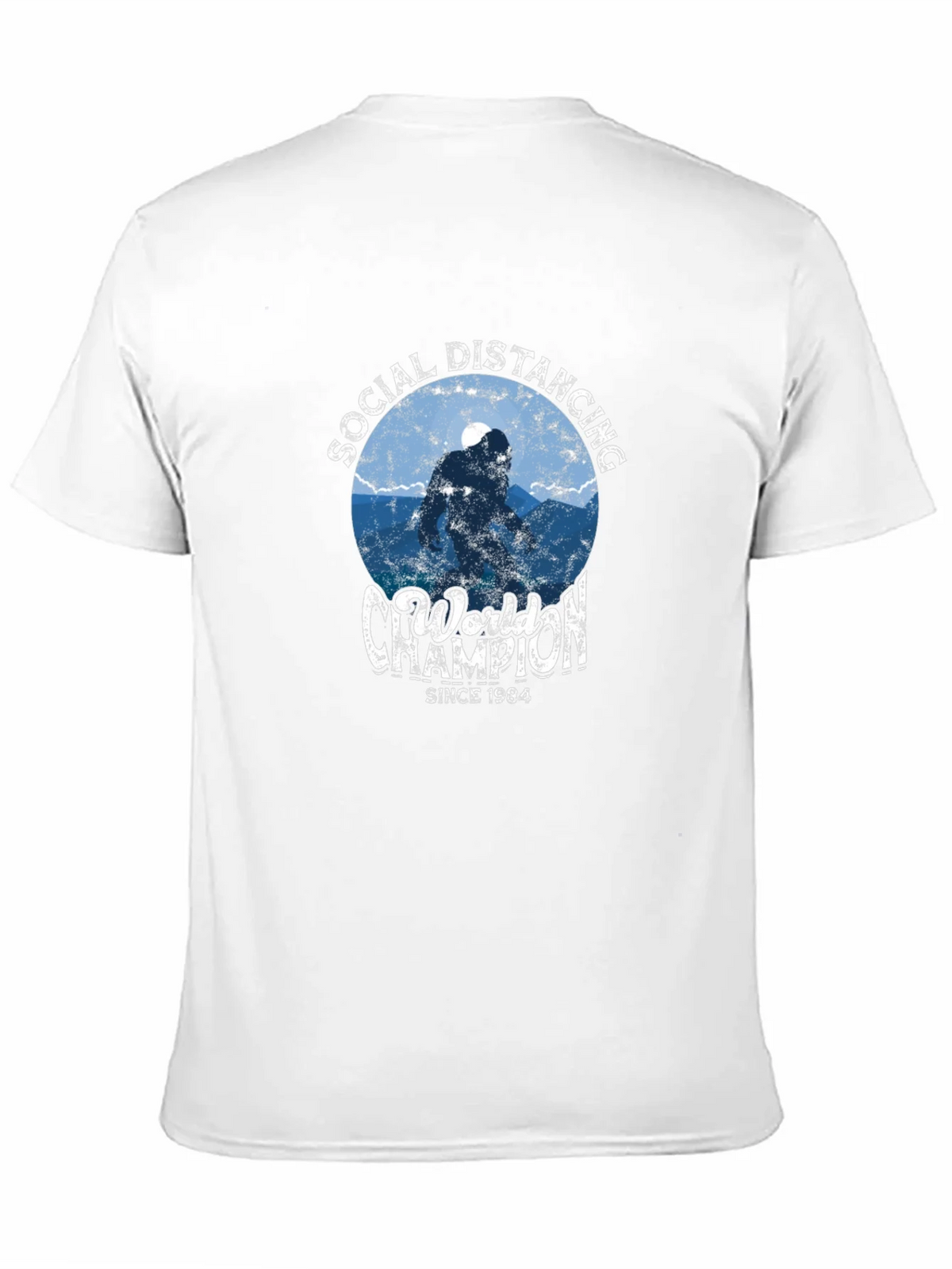 Social Distancing World Champion Graphic Tee product image 2