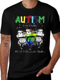 Autism Awareness Sloth Graphic Tee - Its a Different Ability product image 1