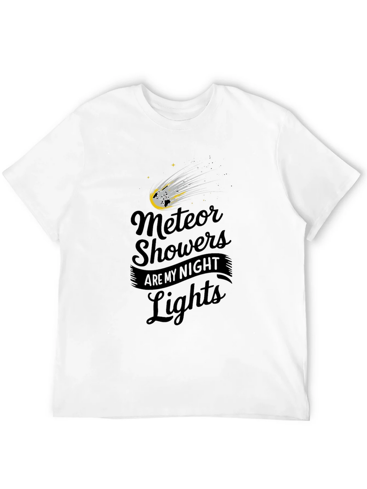 Meteor Shower T-Shirt - Night Lights Astronomy Tee product image 3