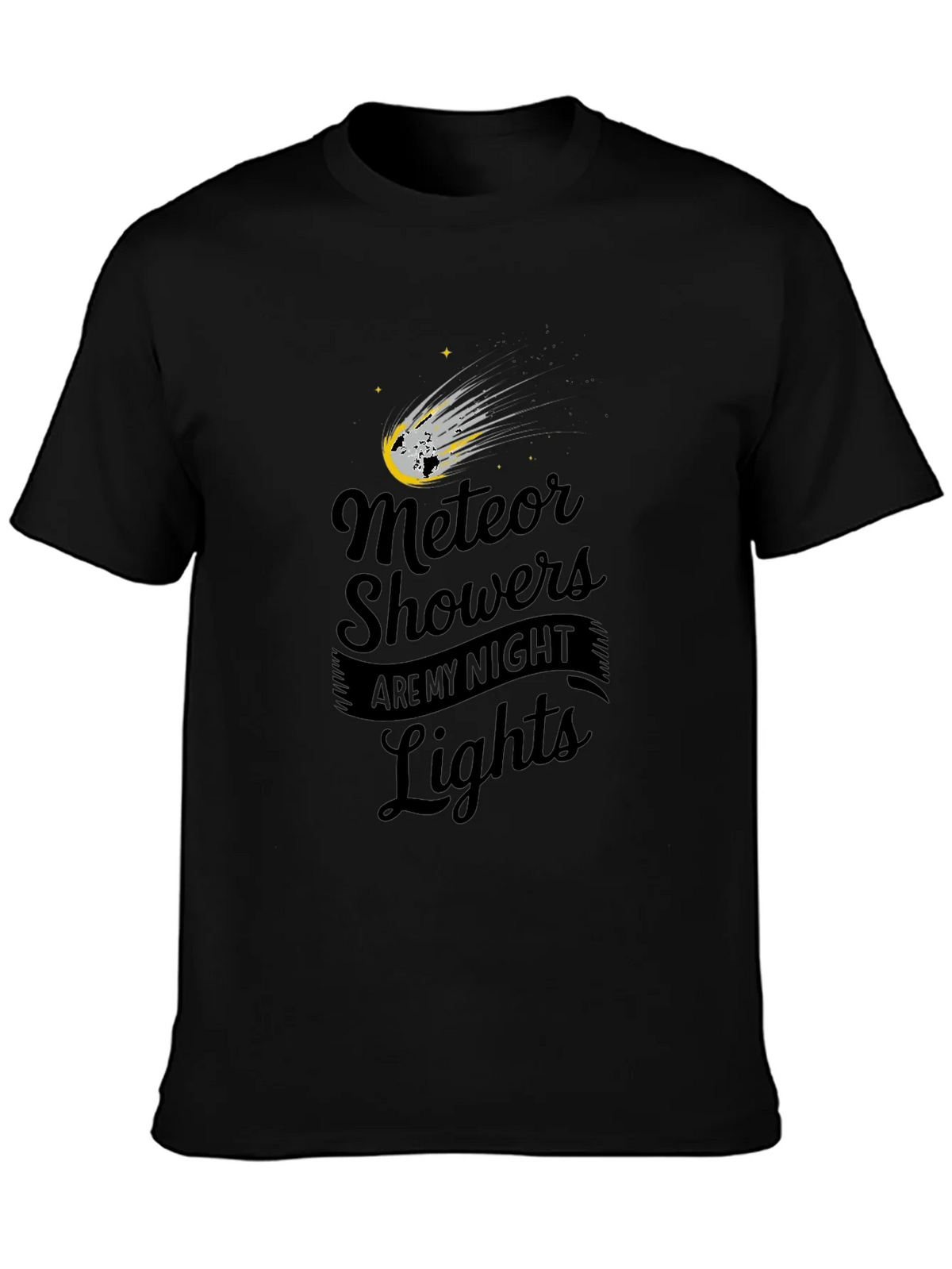 Meteor Shower T-Shirt - Night Lights Astronomy Tee product image 6
