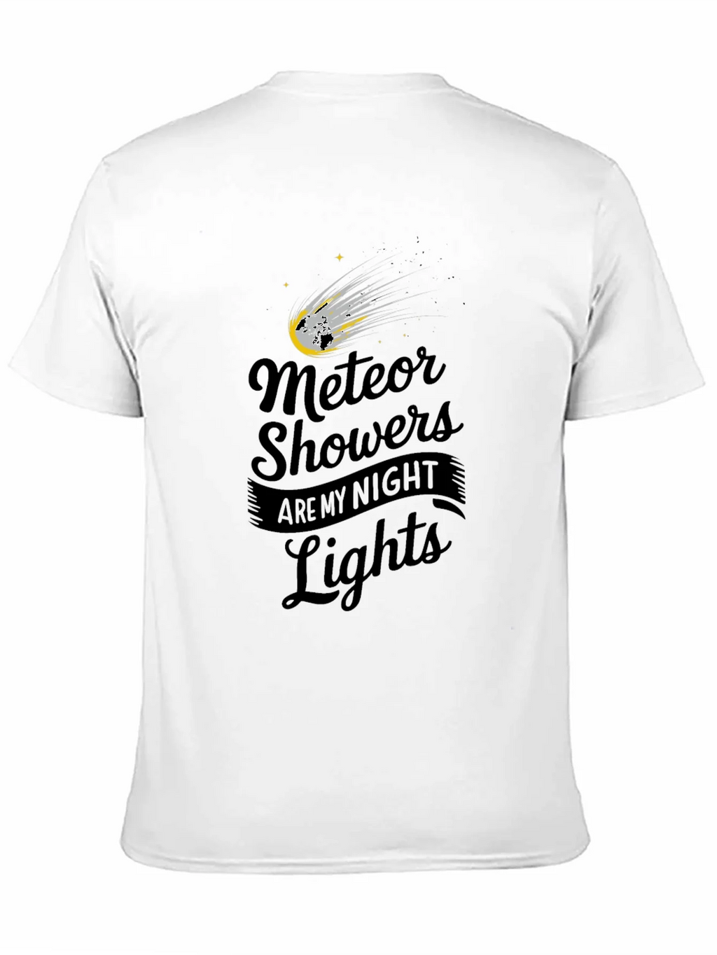 Meteor Shower T-Shirt - Night Lights Astronomy Tee product image 2