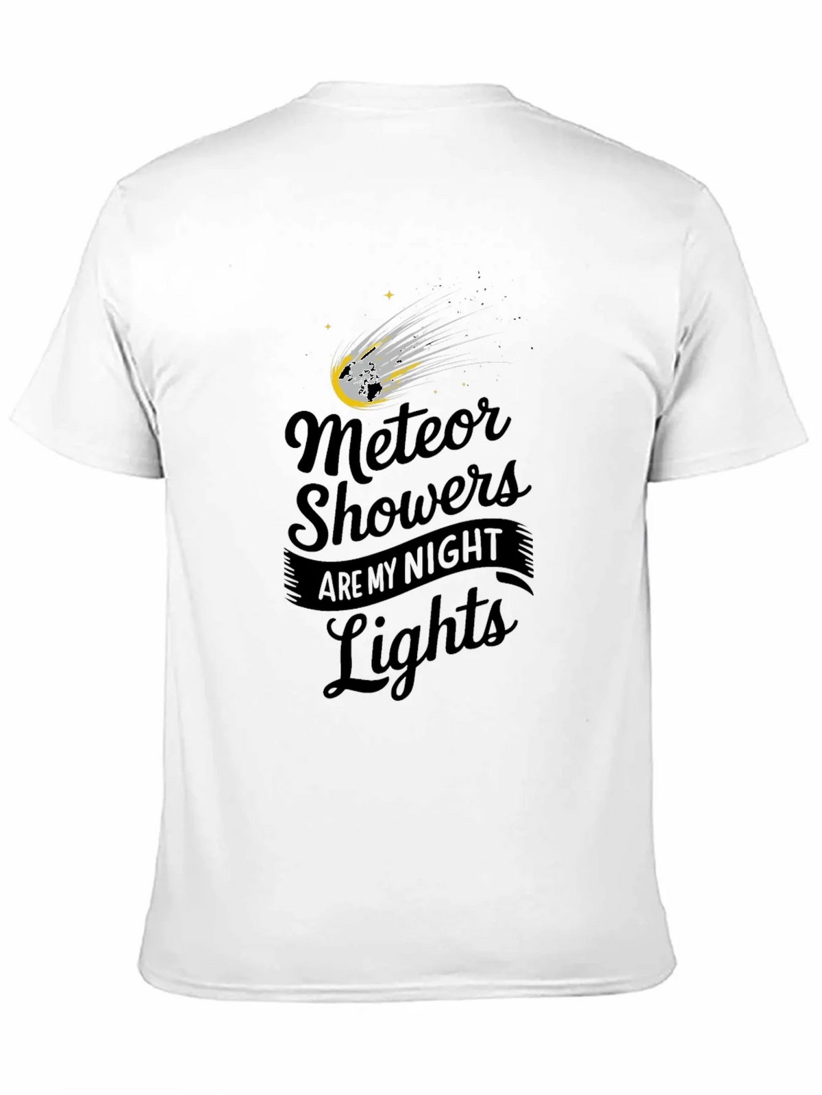 Meteor Shower T-Shirt - Night Lights Astronomy Tee product image 2