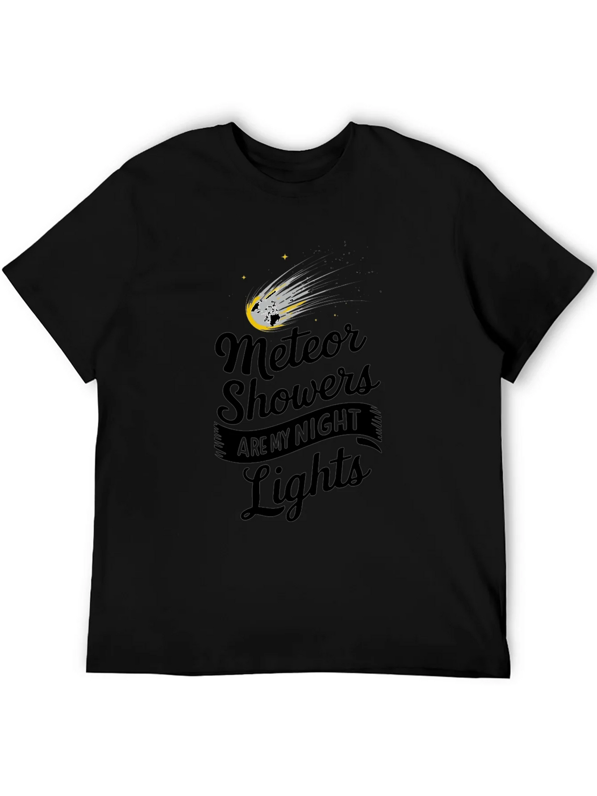 Meteor Shower T-Shirt - Night Lights Astronomy Tee product image 8