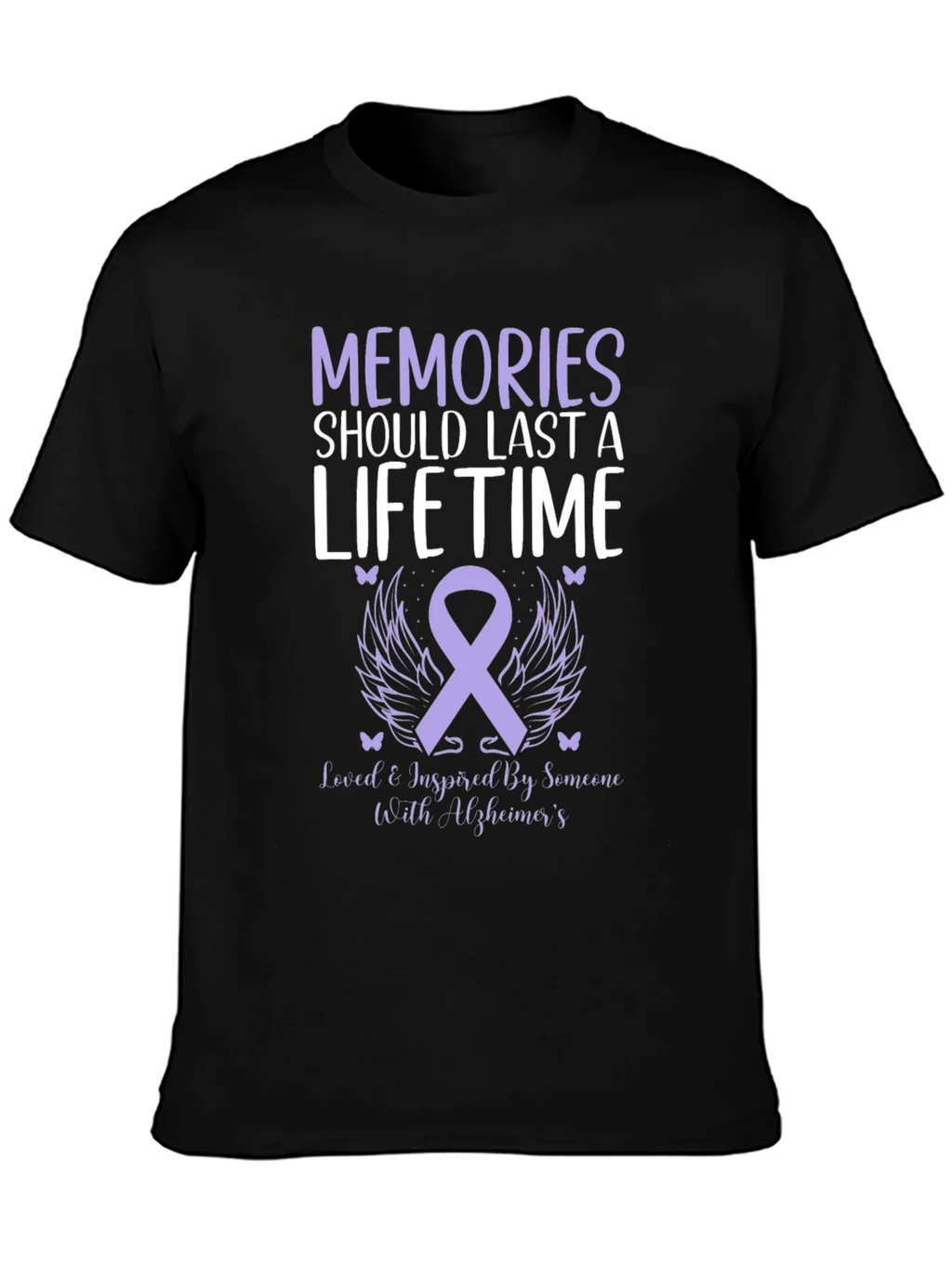 Alzheimers Awareness T-Shirt: Memories Lifetime product image 6