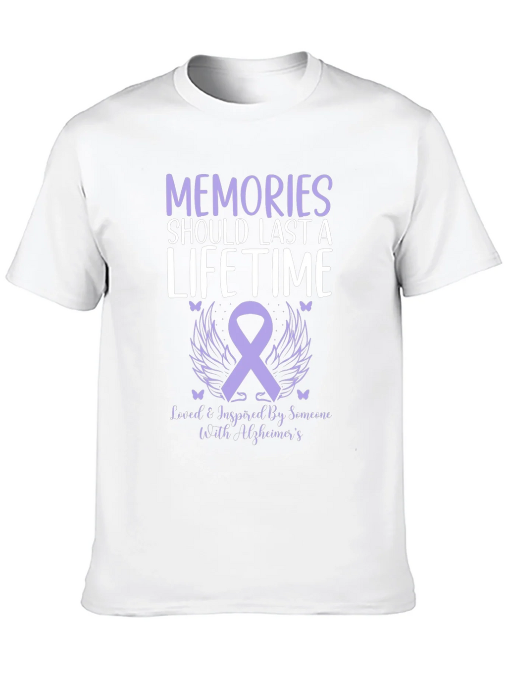 Alzheimers Awareness T-Shirt: Memories Lifetime product image 12