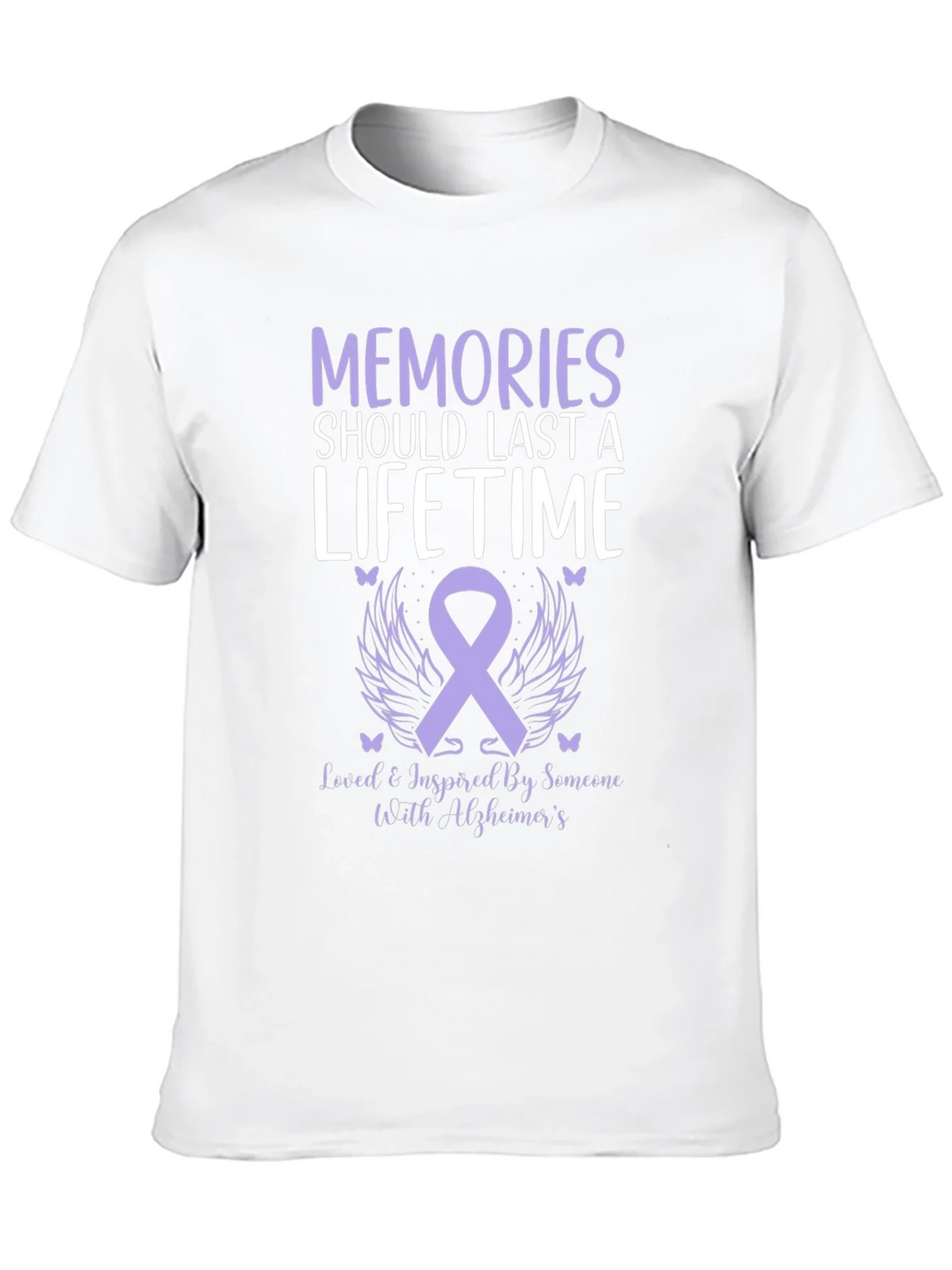 Alzheimers Awareness T-Shirt: Memories Lifetime product image 12