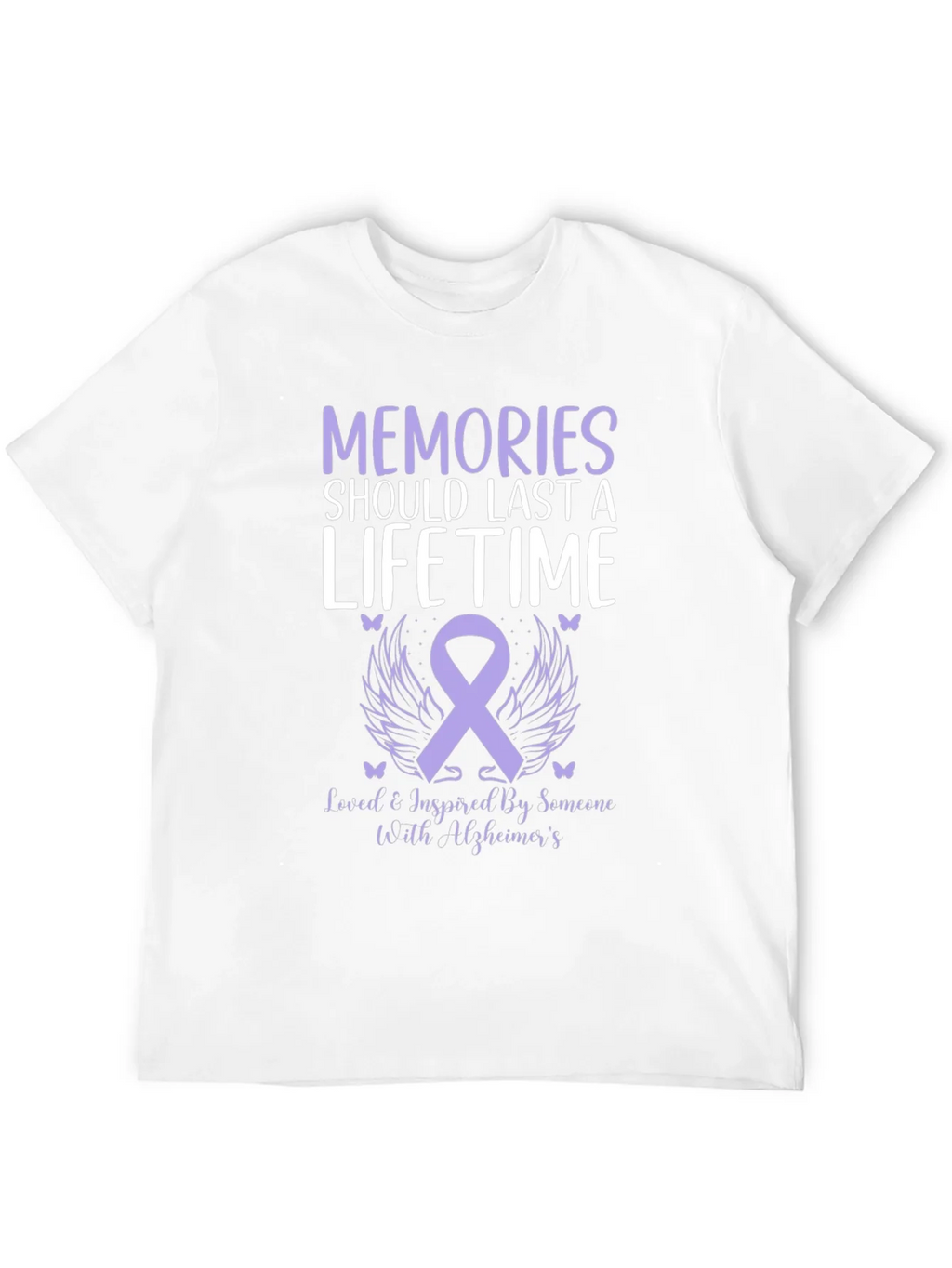 Alzheimers Awareness T-Shirt: Memories Lifetime product image 3