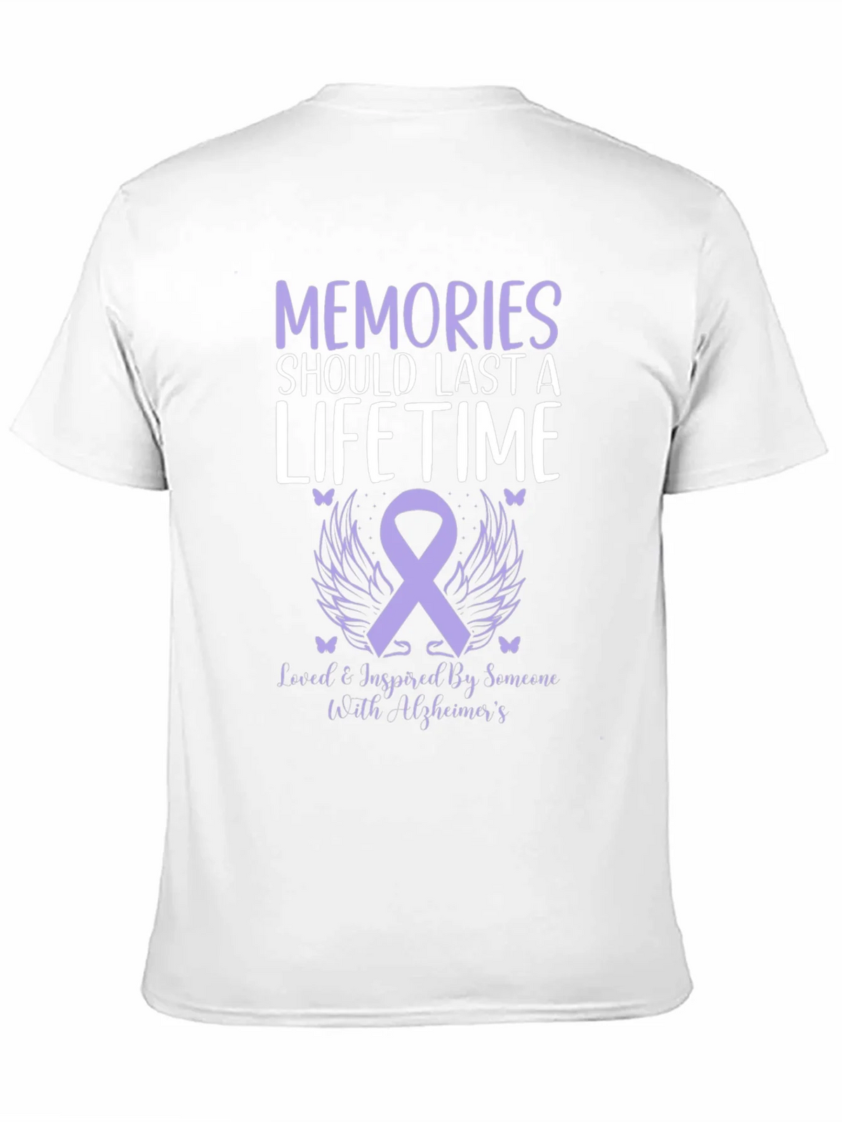 Alzheimers Awareness T-Shirt: Memories Lifetime product image 2