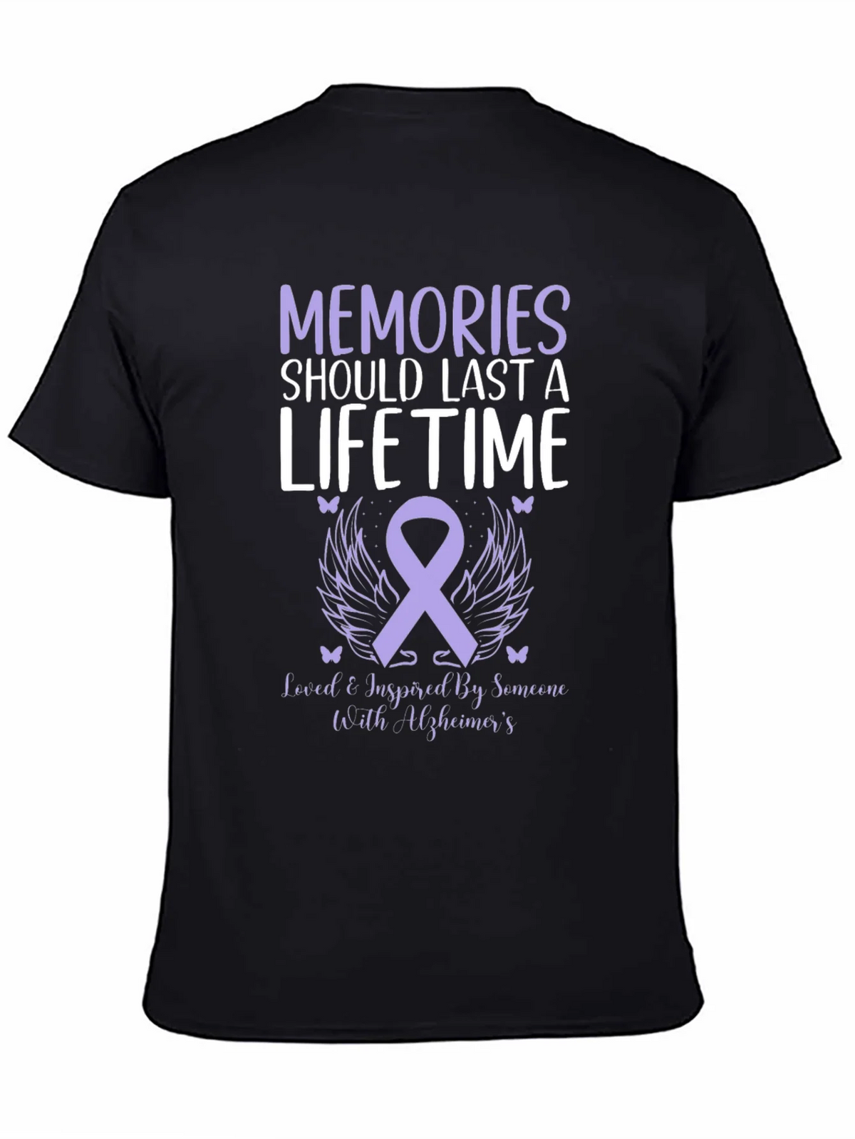 Alzheimers Awareness T-Shirt: Memories Lifetime product image 7