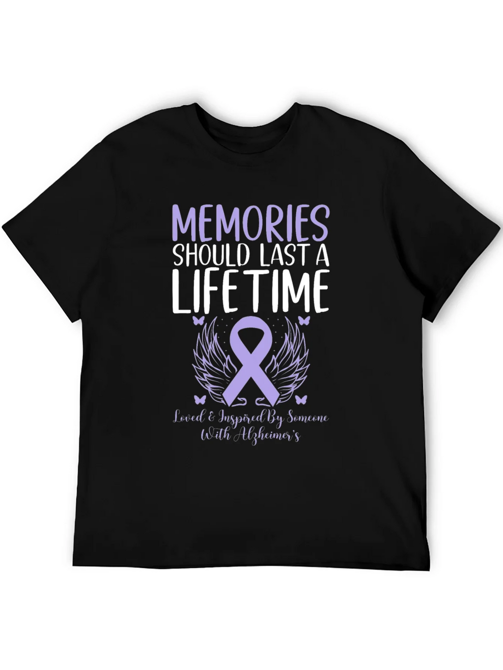 Alzheimers Awareness T-Shirt: Memories Lifetime product image 8