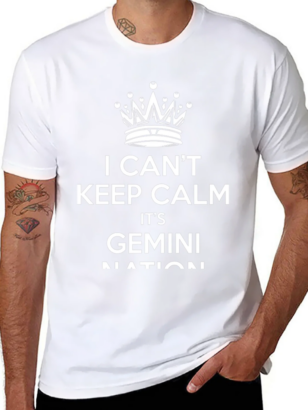 I Cant Keep Calm Its Gemini Nation T-Shirt product image 9