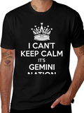 I Cant Keep Calm Its Gemini Nation T-Shirt product image 1