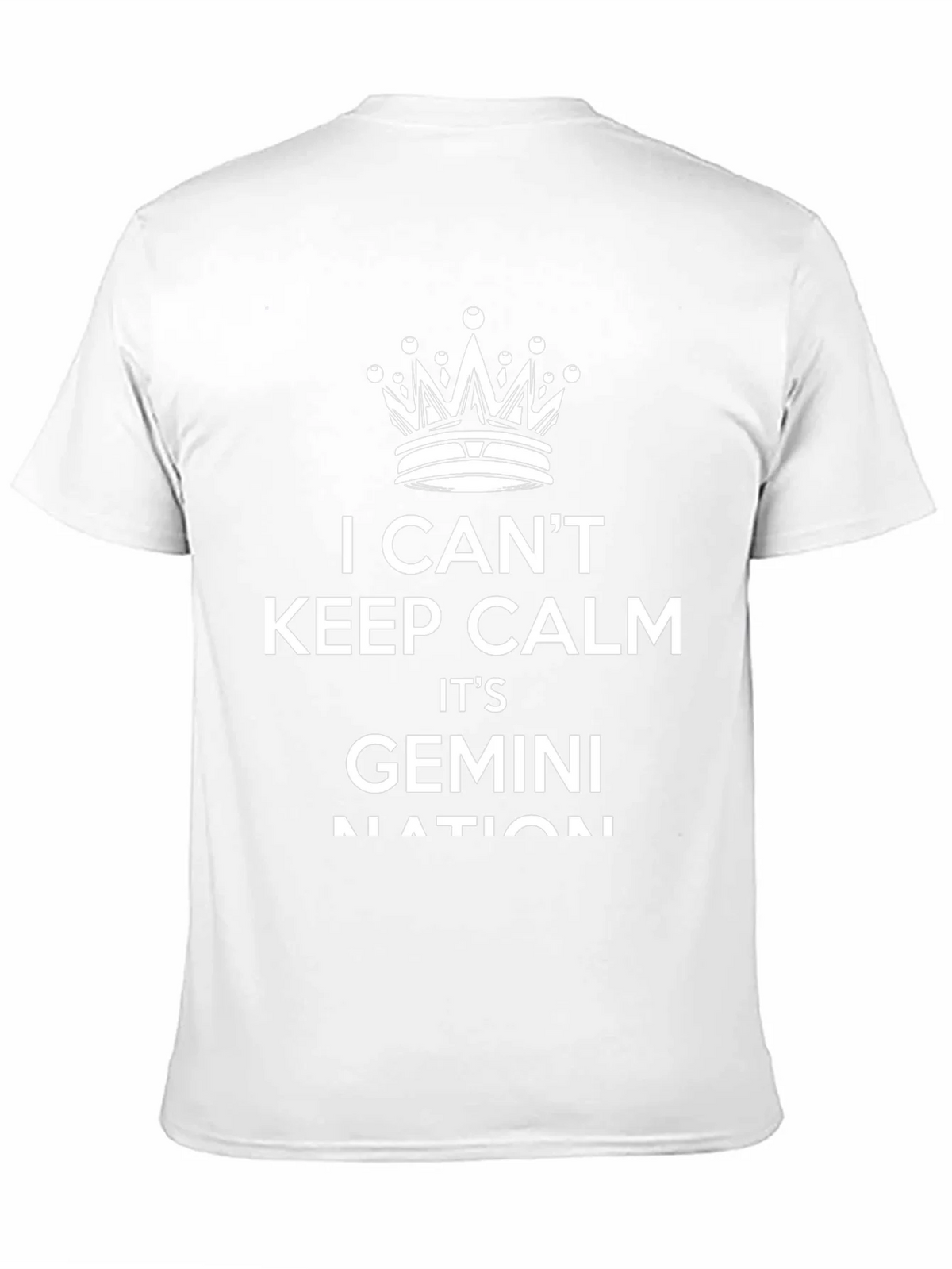I Cant Keep Calm Its Gemini Nation T-Shirt product image 2