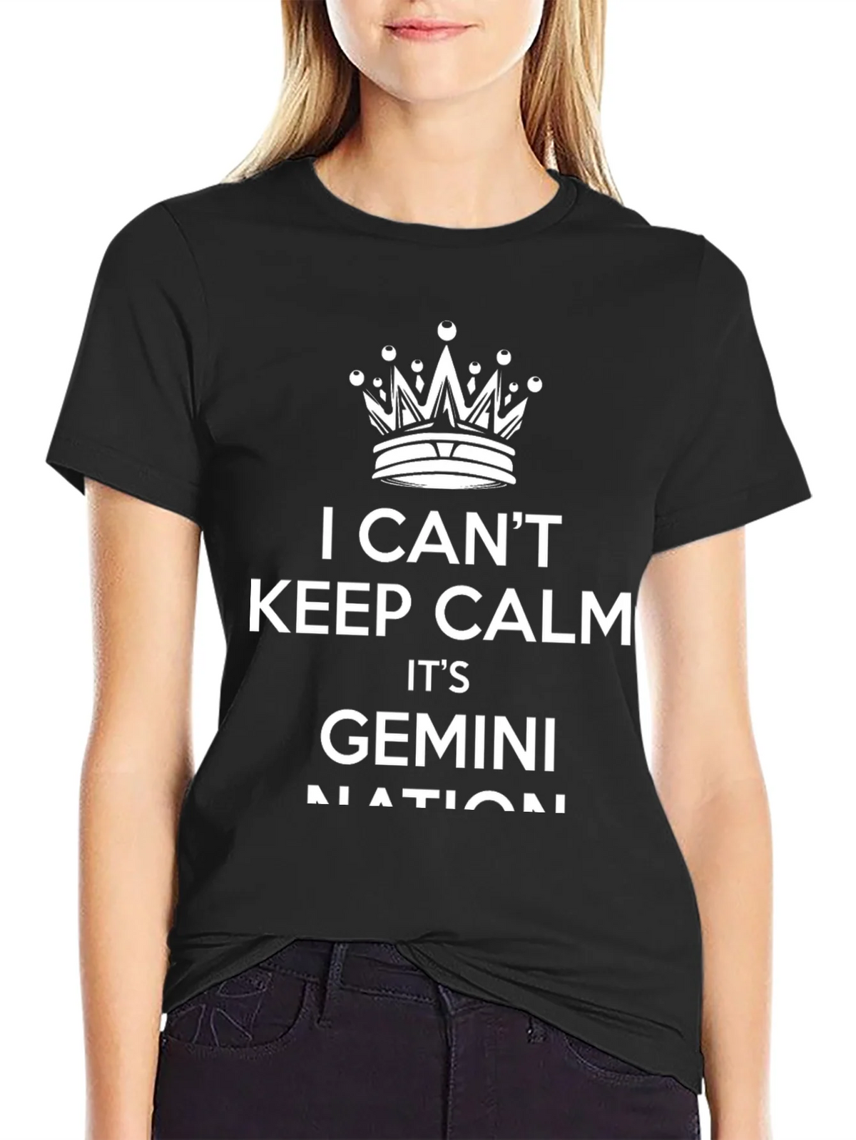 I Cant Keep Calm Its Gemini Nation T-Shirt product image 5