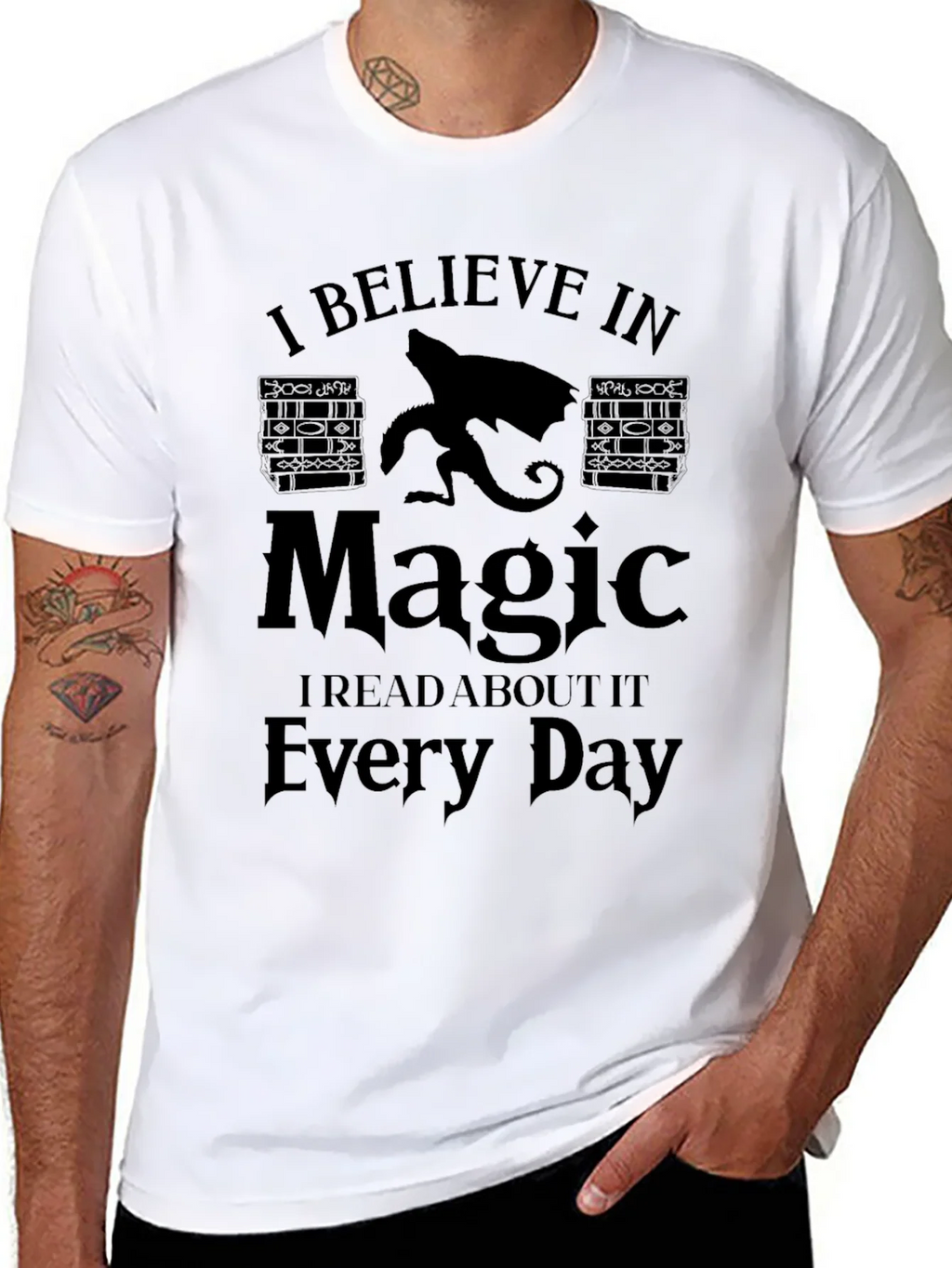 I Believe In Magic T-Shirt - Read Every Day product image 10