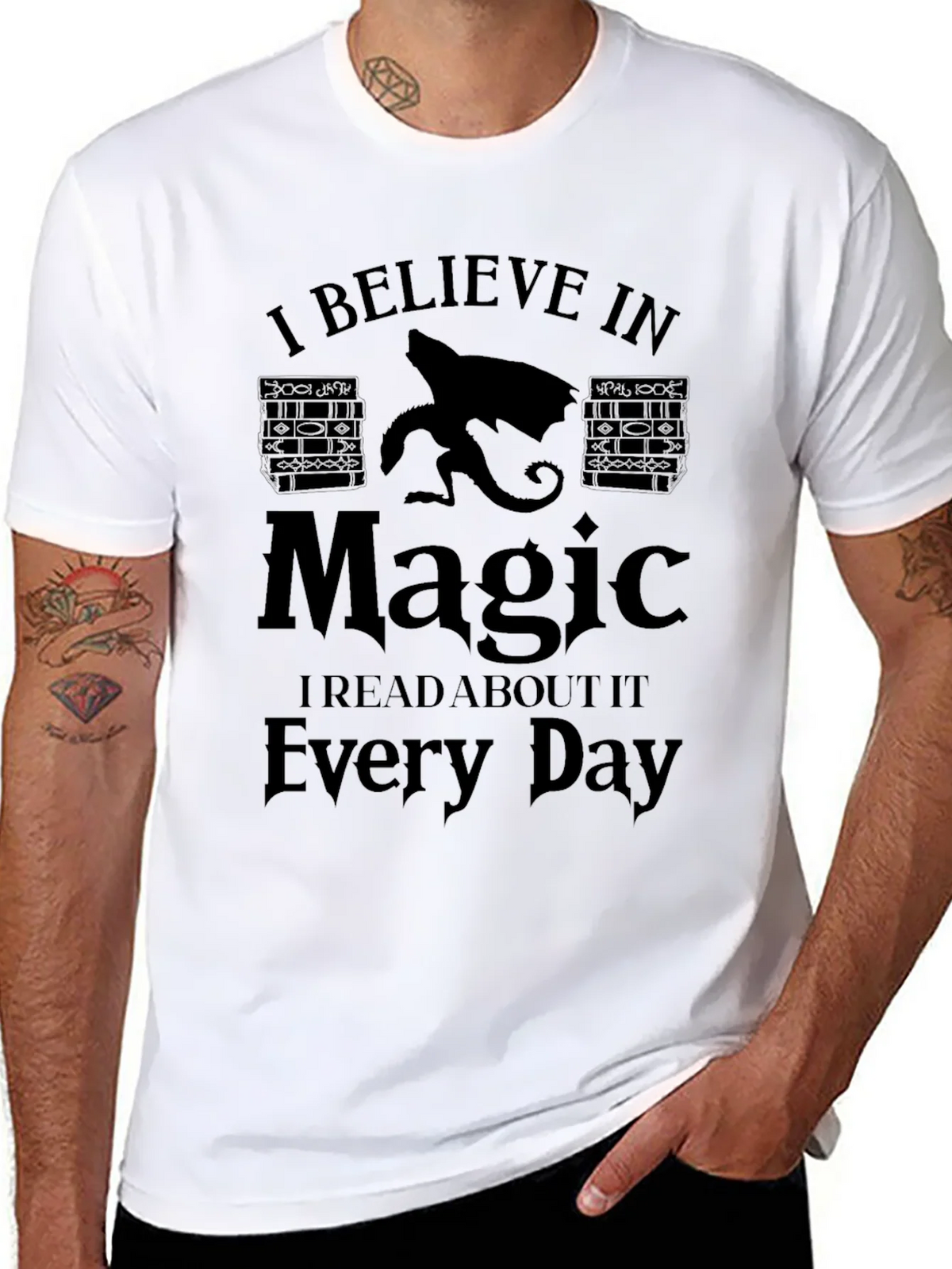 I Believe In Magic T-Shirt - Read Every Day product image 10