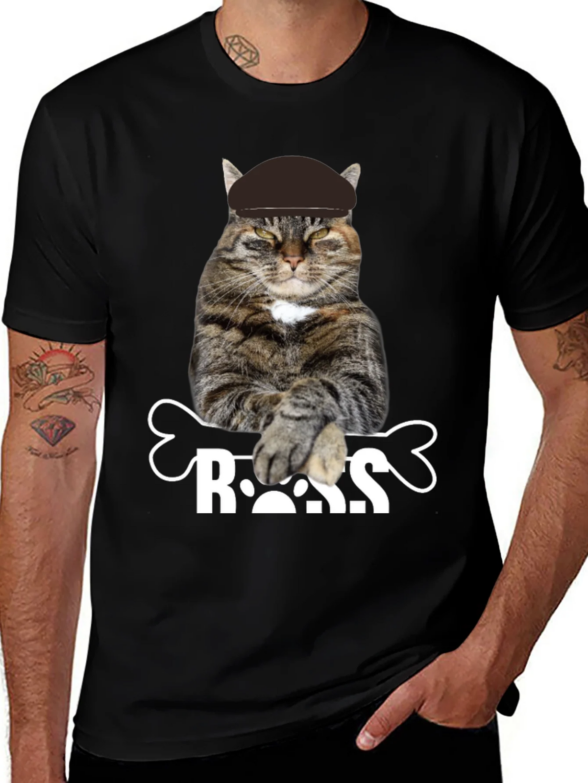 Cat Boss Graphic T-Shirt product image 1