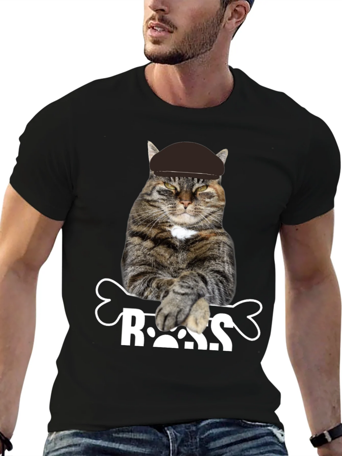Cat Boss Graphic T-Shirt product image 9