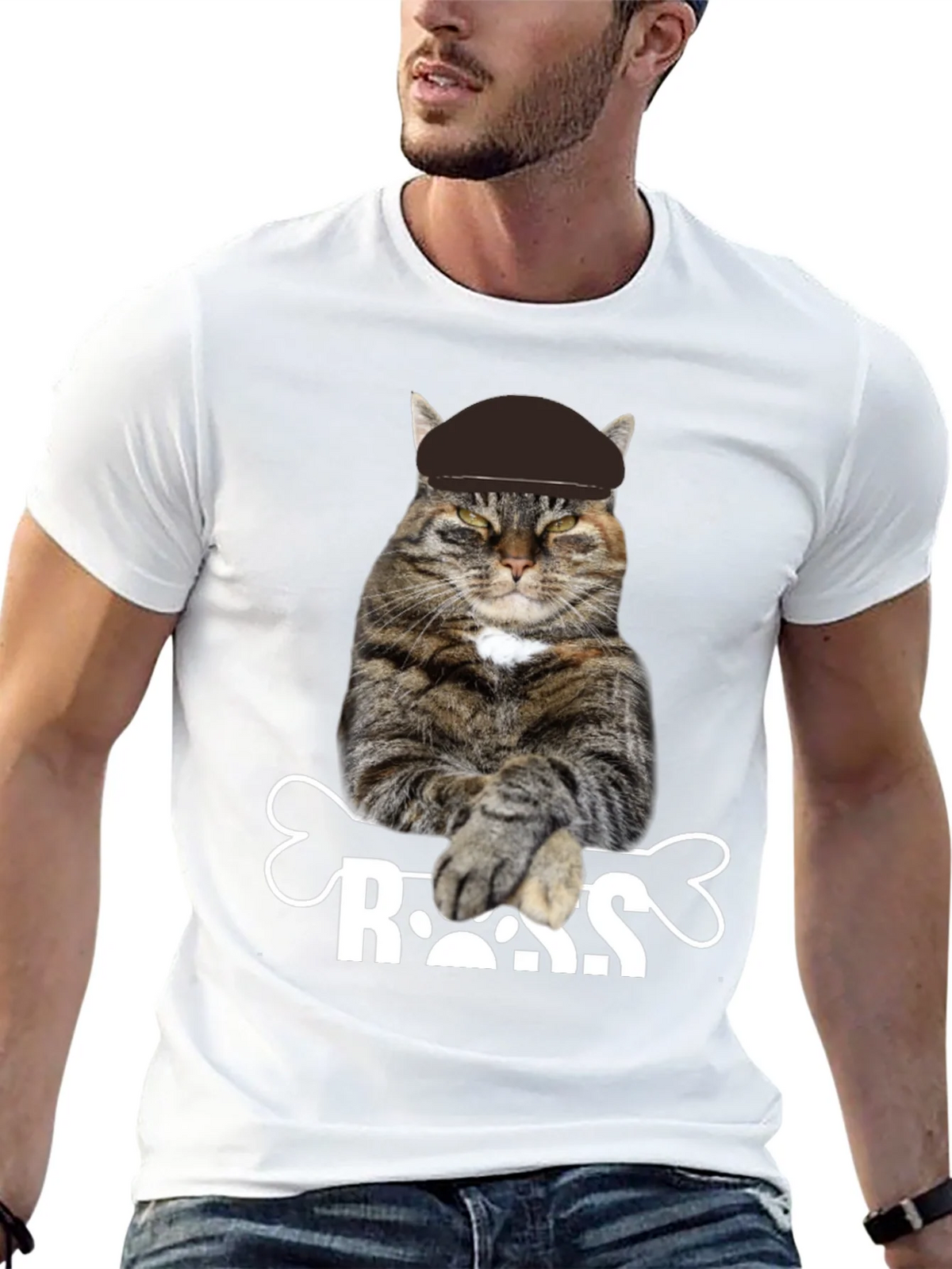 Cat Boss Graphic T-Shirt product image 4