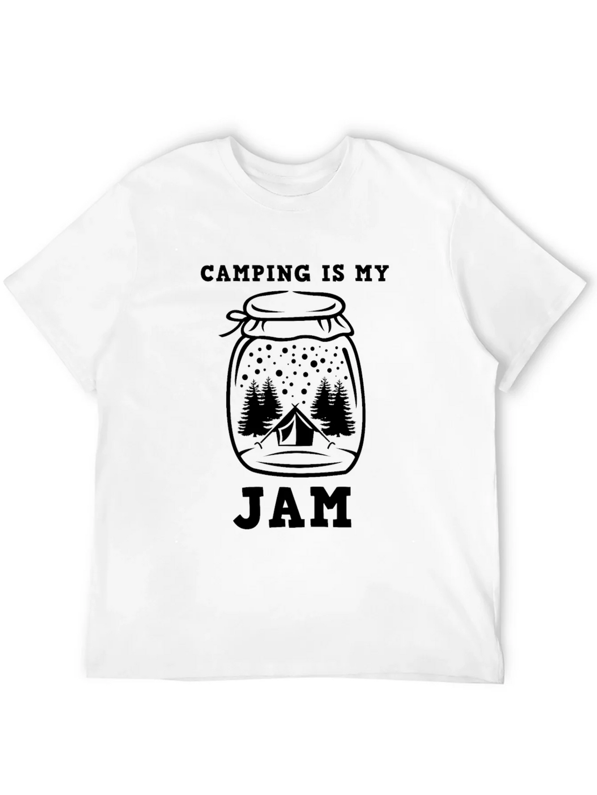 Camping Is My Jam Graphic Tee product image 3