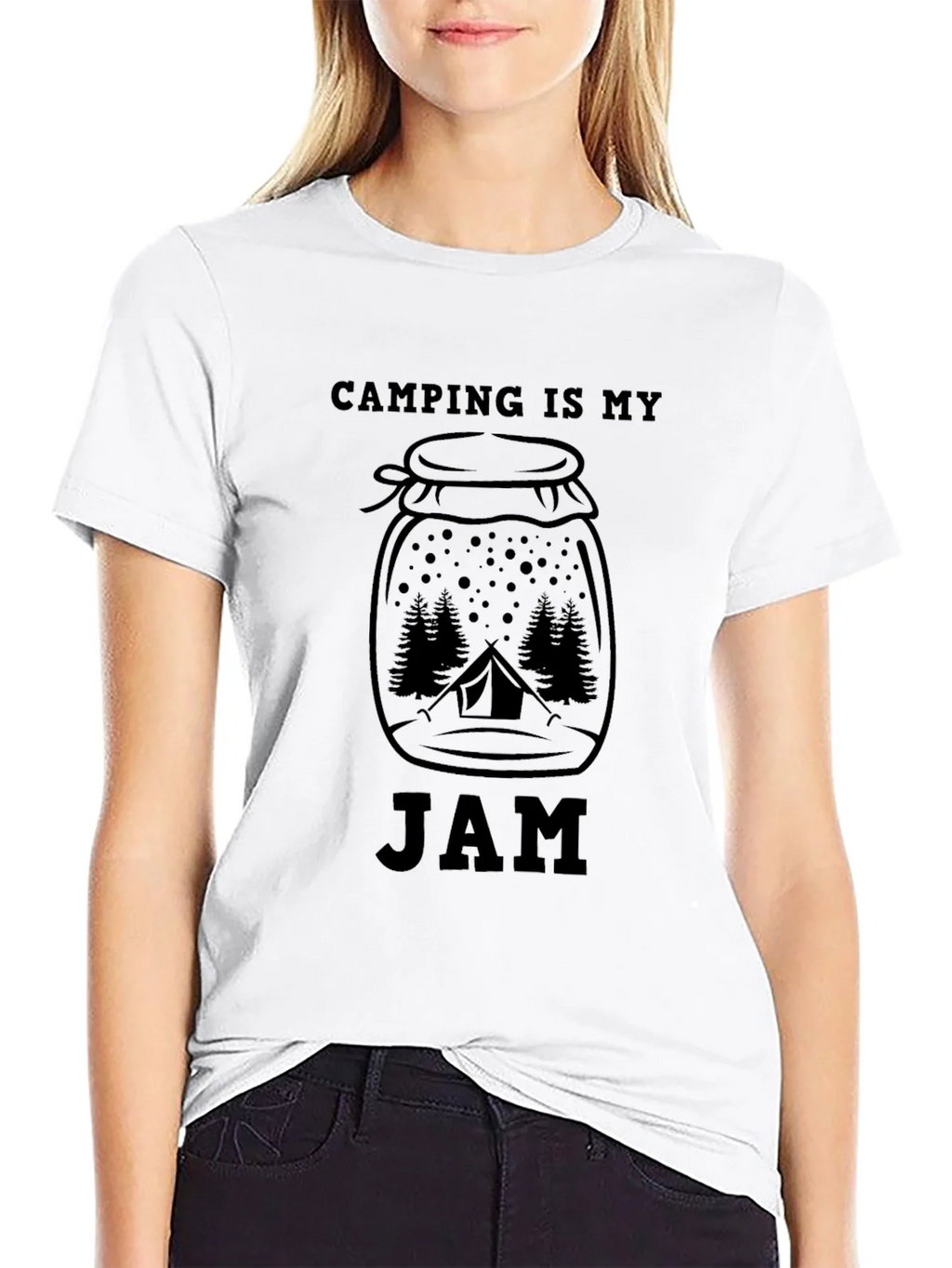 Camping Is My Jam Graphic Tee product image 11