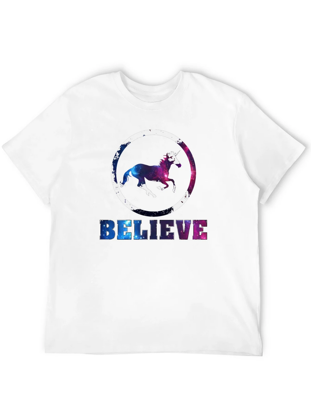 Unicorn Believe Graphic T-Shirt - Galaxy Design product image 3