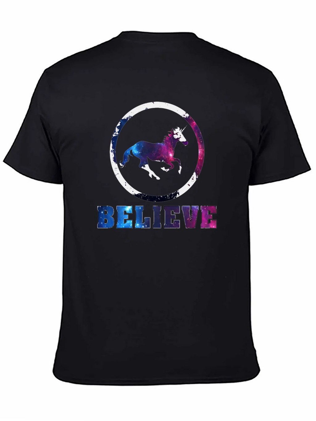 Unicorn Believe Graphic T-Shirt - Galaxy Design product image 7