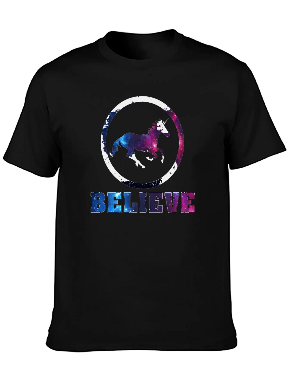 Unicorn Believe Graphic T-Shirt - Galaxy Design product image 6
