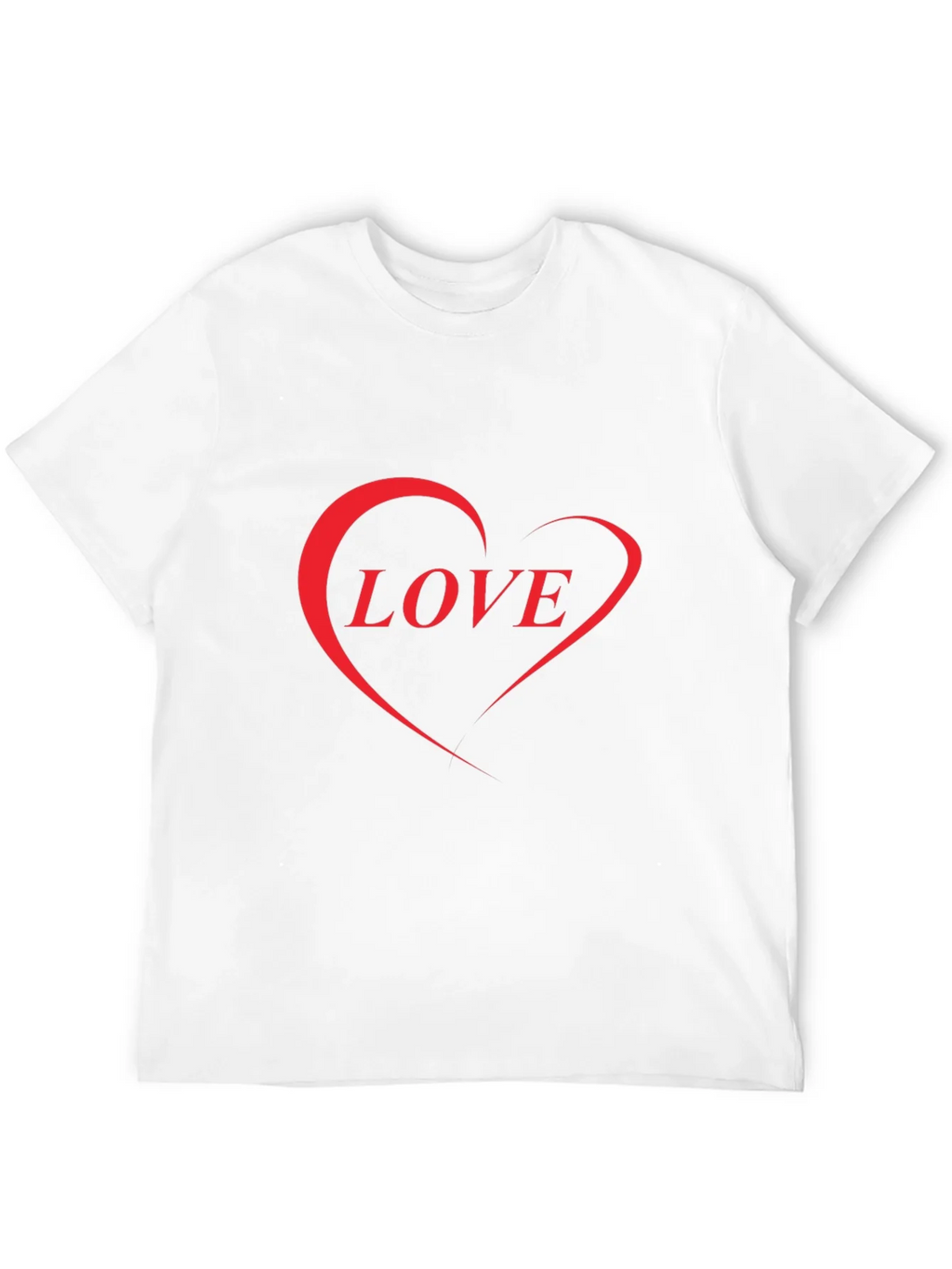 Love Heart Graphic Black T-Shirt - Stylish Casual Wear product image 3