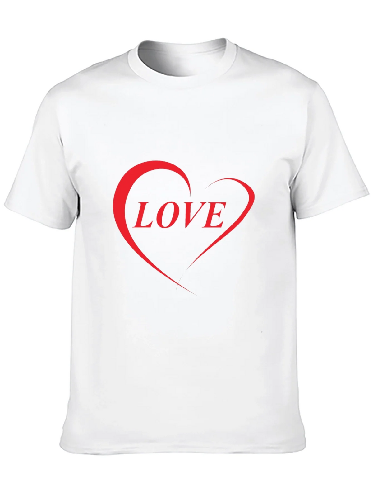 Love Heart Graphic Black T-Shirt - Stylish Casual Wear product image 12