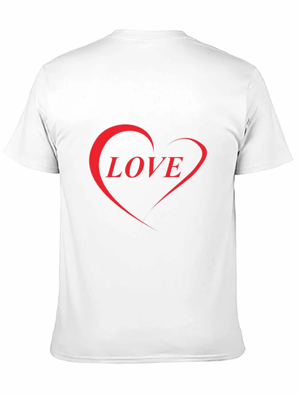 Love Heart Graphic Black T-Shirt - Stylish Casual Wear product image 2