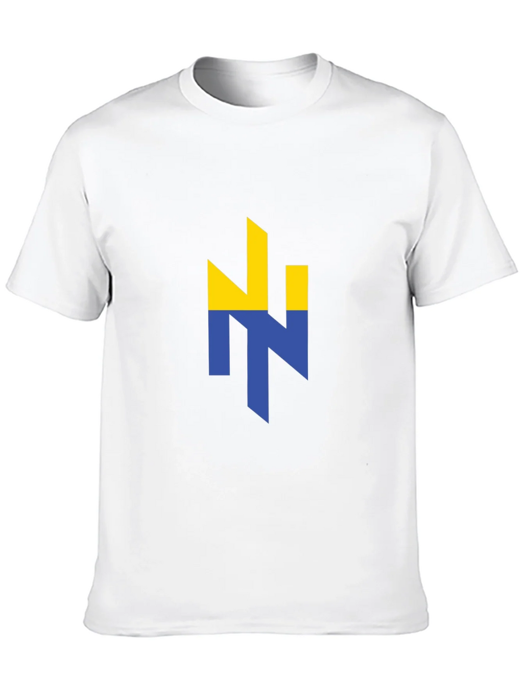 Ukraine Flag Logo Black Graphic T-Shirt product image 12