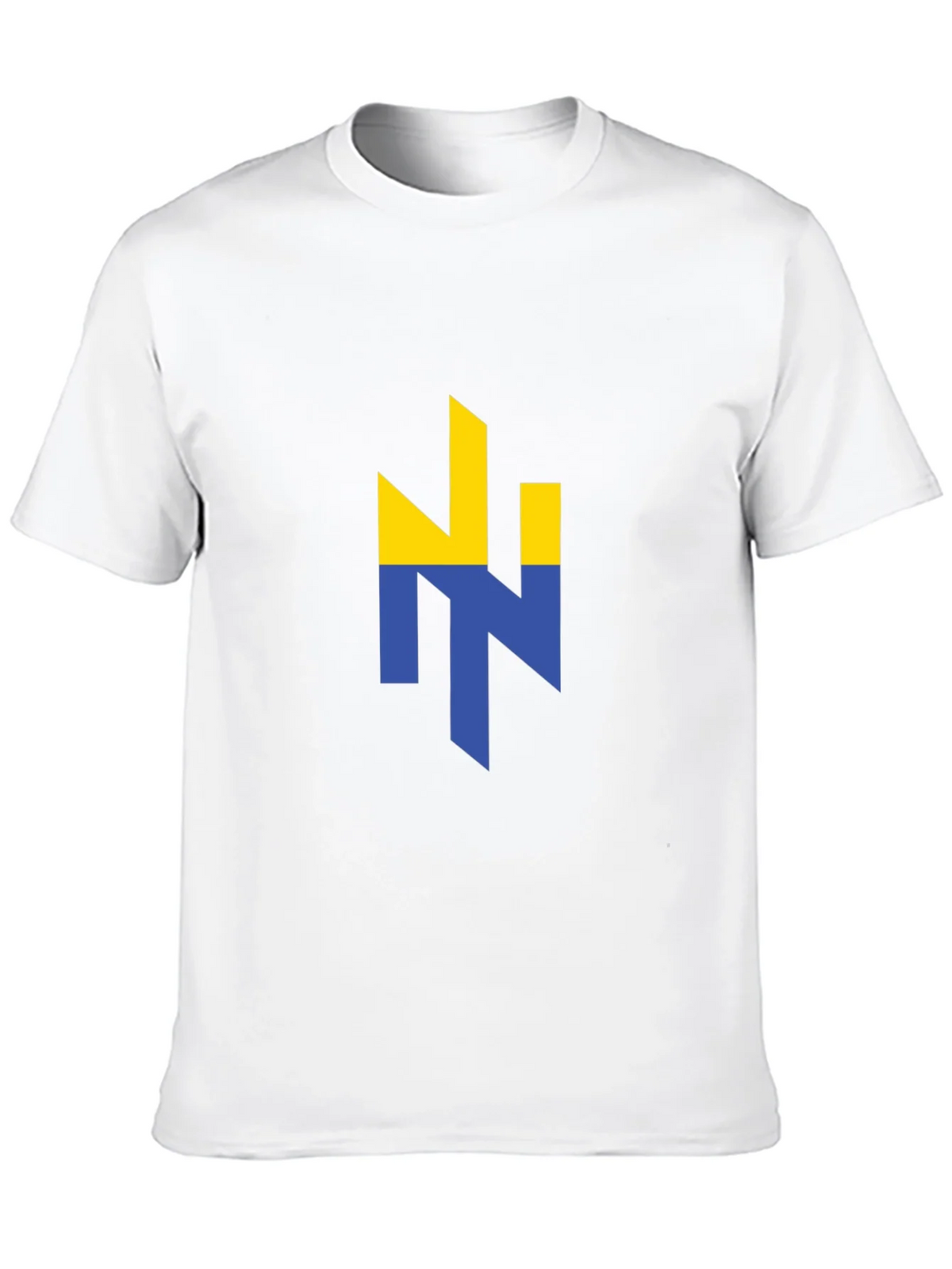 Ukraine Flag Logo Black Graphic T-Shirt product image 12