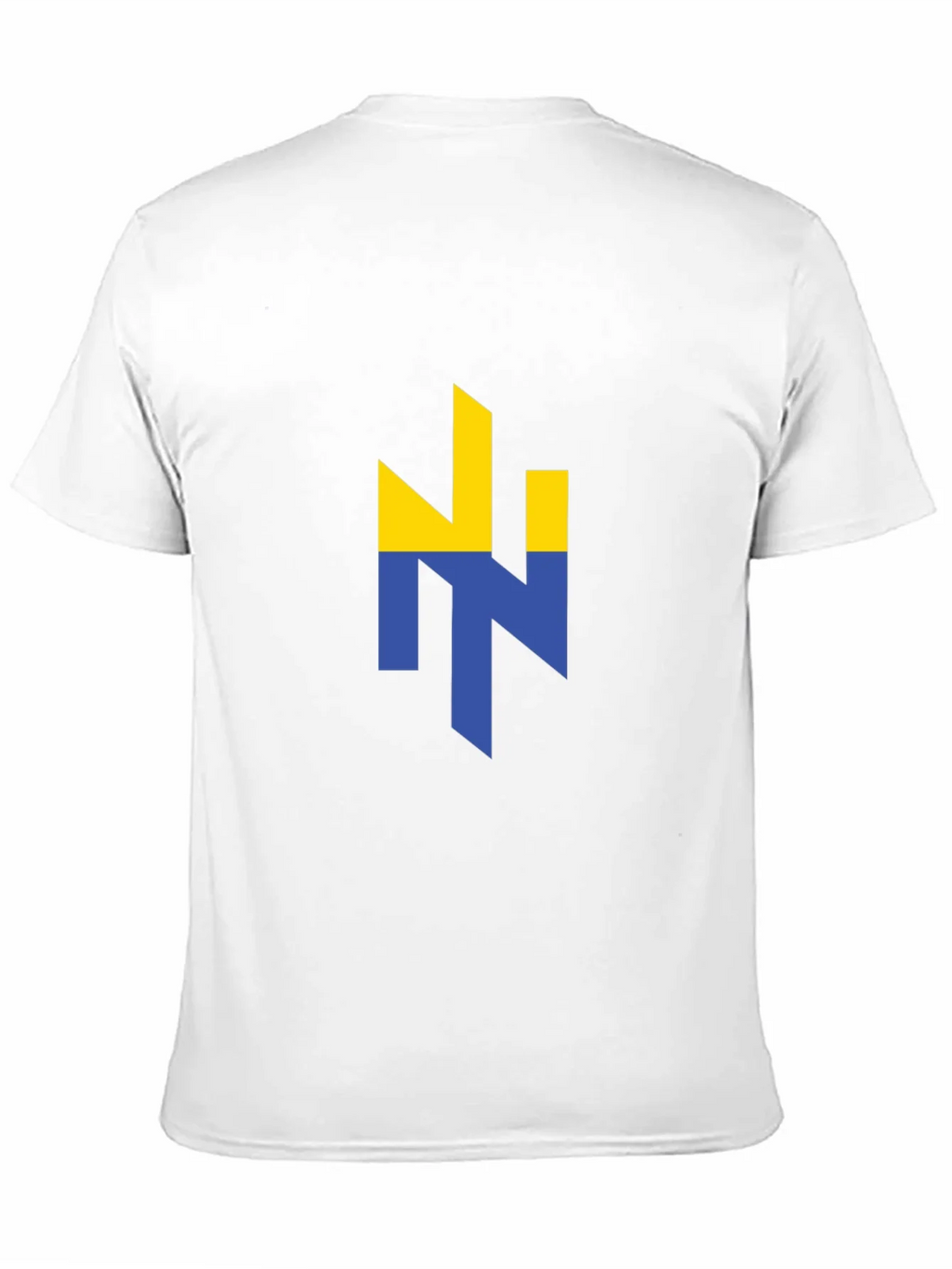 Ukraine Flag Logo Black Graphic T-Shirt product image 2
