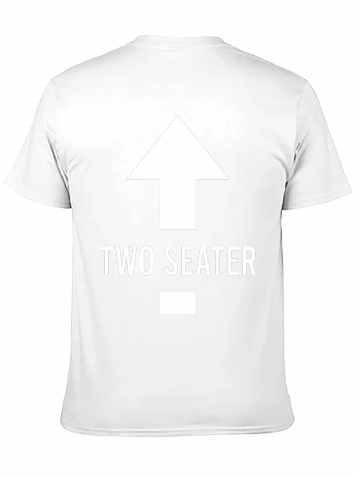 Two Seater T-Shirt Funny Graphic Tee product image 2