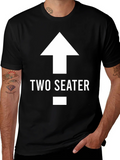 Two Seater T-Shirt Funny Graphic Tee product image 1