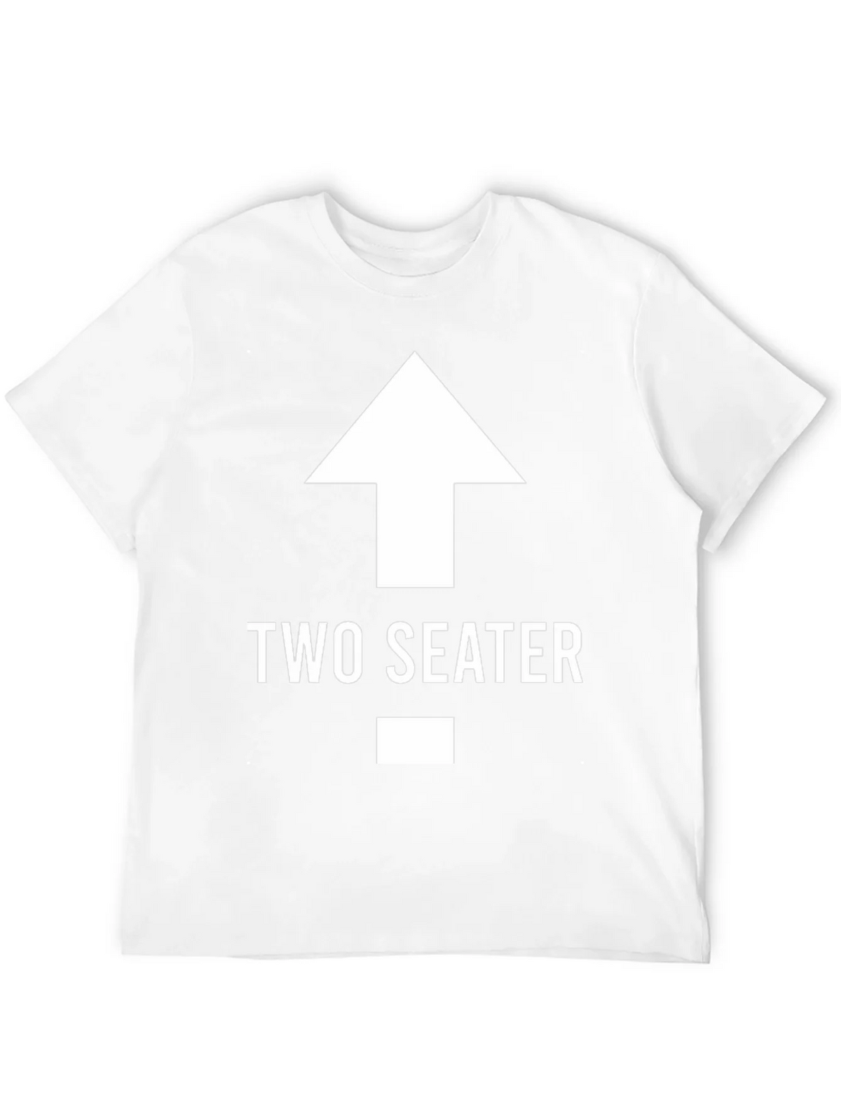 Two Seater T-Shirt Funny Graphic Tee product image 3