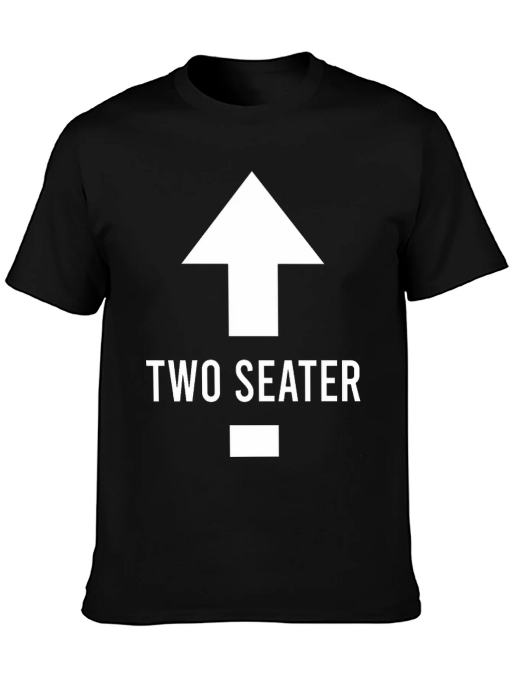 Two Seater T-Shirt Funny Graphic Tee product image 6