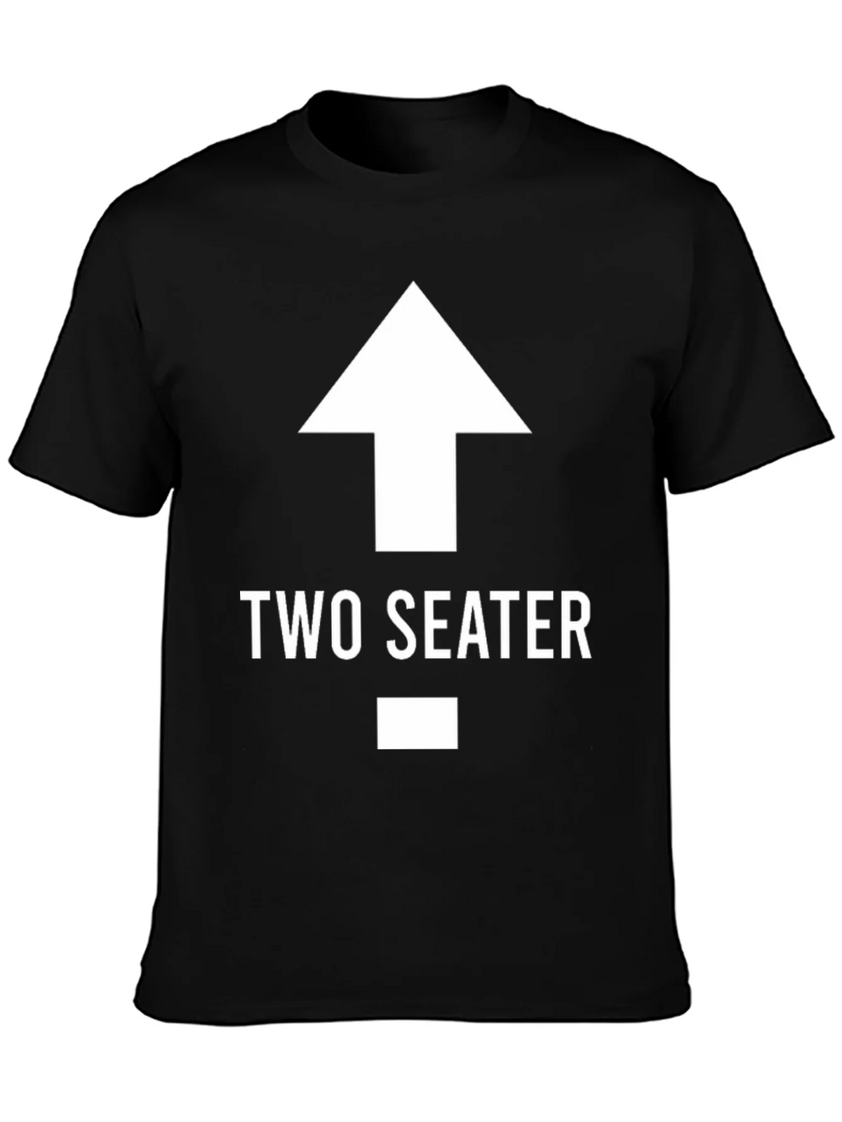 Two Seater T-Shirt Funny Graphic Tee product image 6