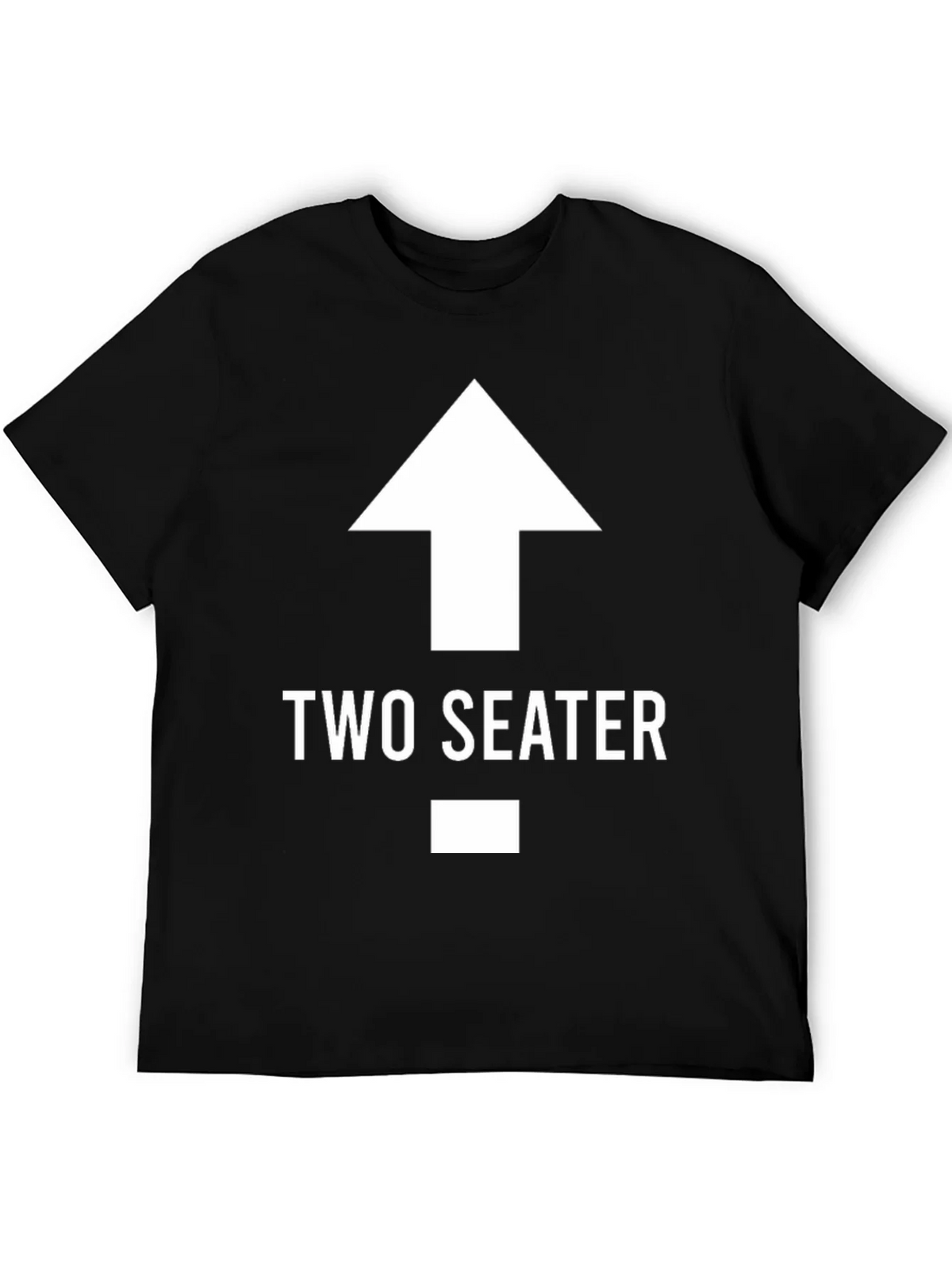 Two Seater T-Shirt Funny Graphic Tee product image 8