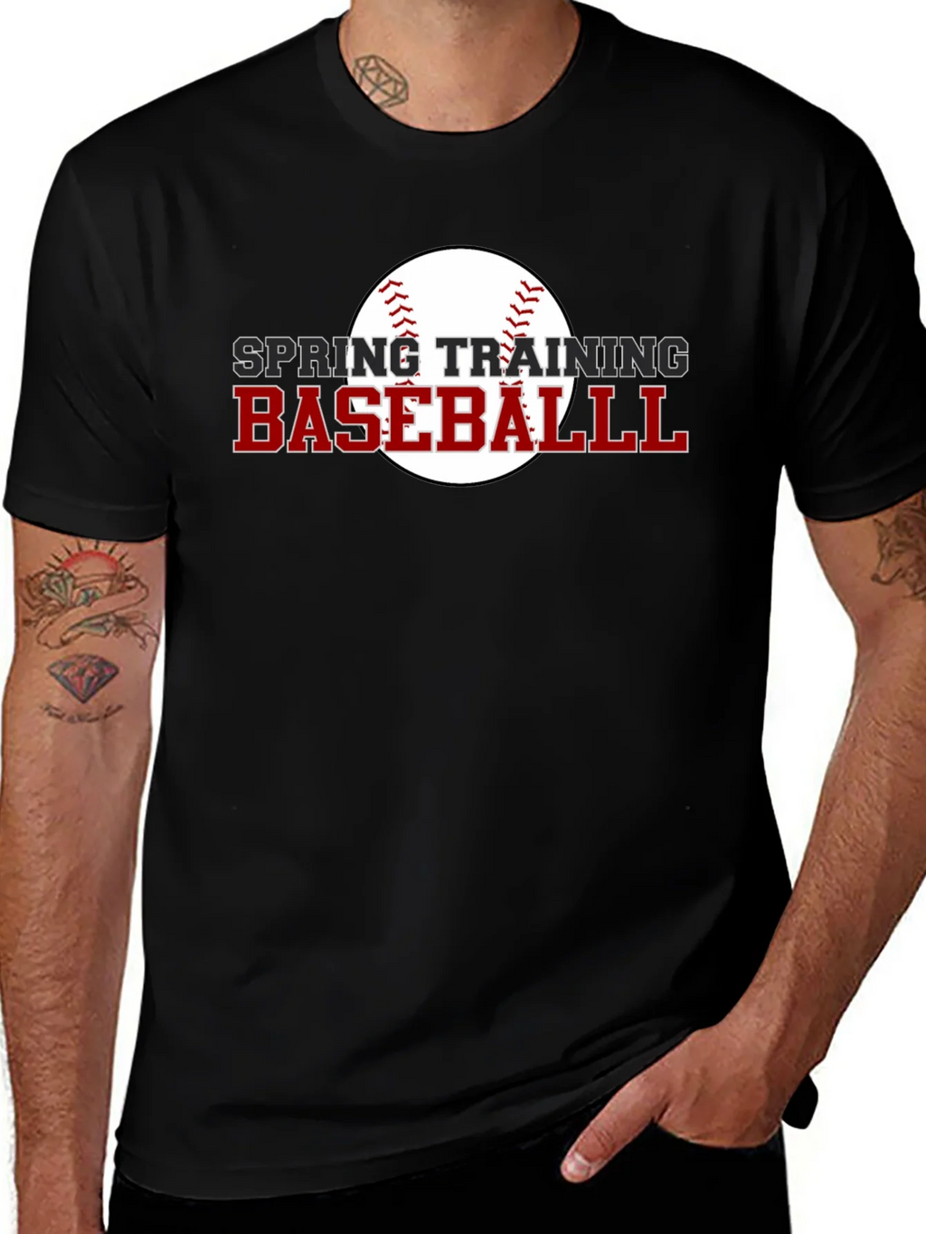 Spring Training Baseball T-Shirt product image 1
