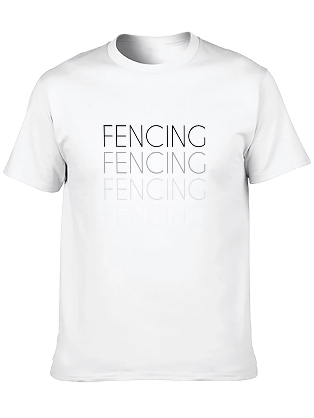 FENCING Graphic Tee - Black Cotton T-Shirt product image 12
