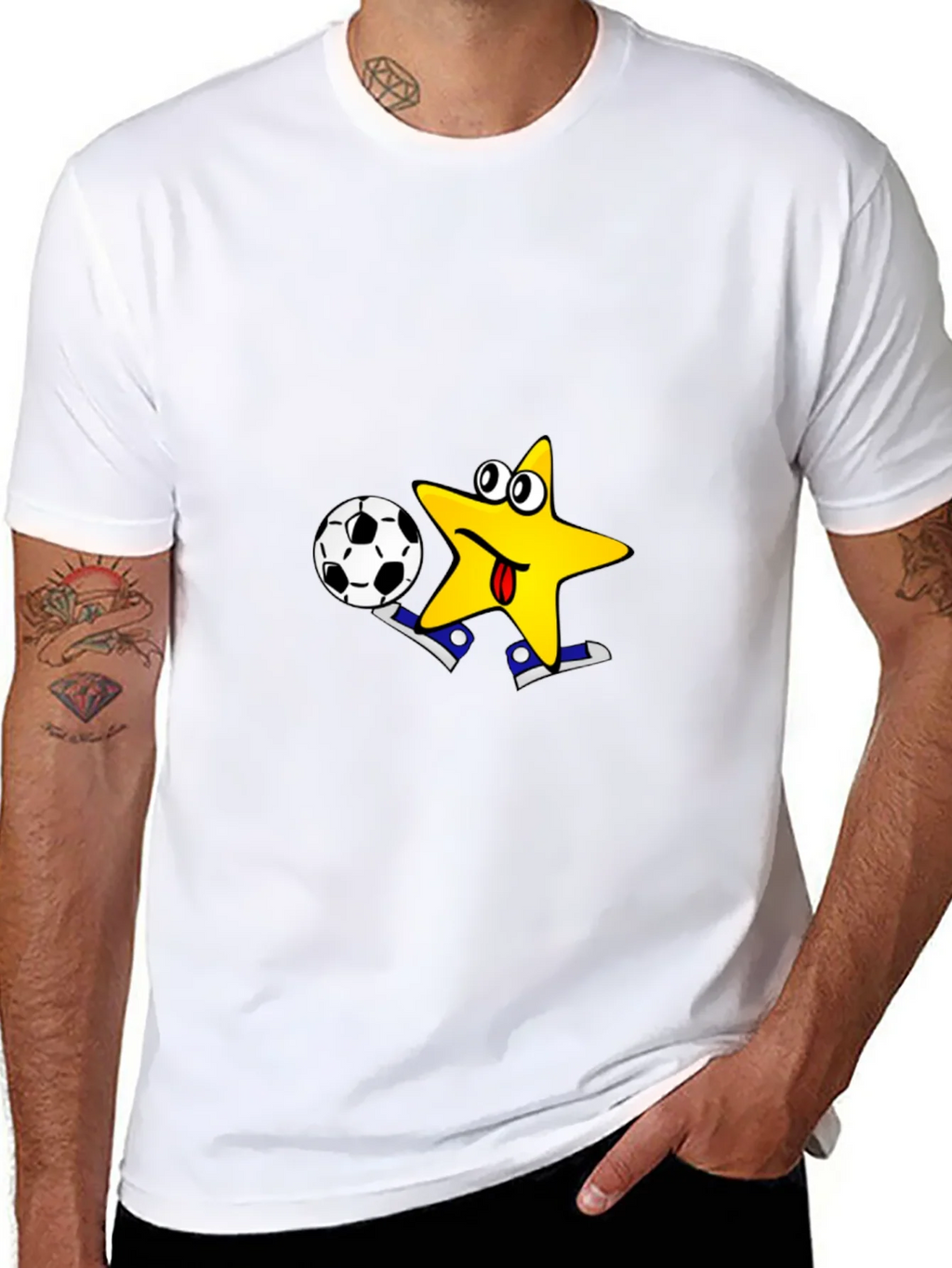 Funny Star Soccer T-Shirt - Kick Off in Style! product image 10
