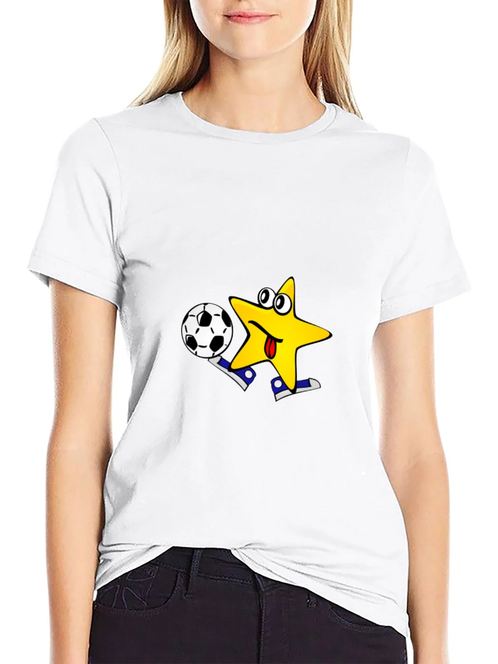 Funny Star Soccer T-Shirt - Kick Off in Style! product image 11