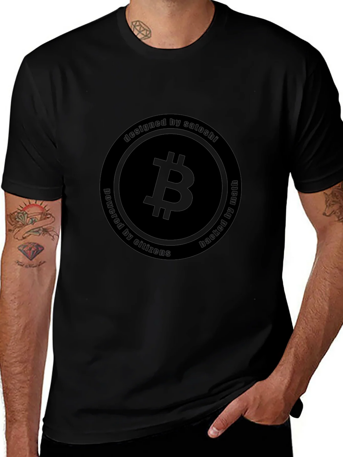 Bitcoin Design T-Shirt product image 1