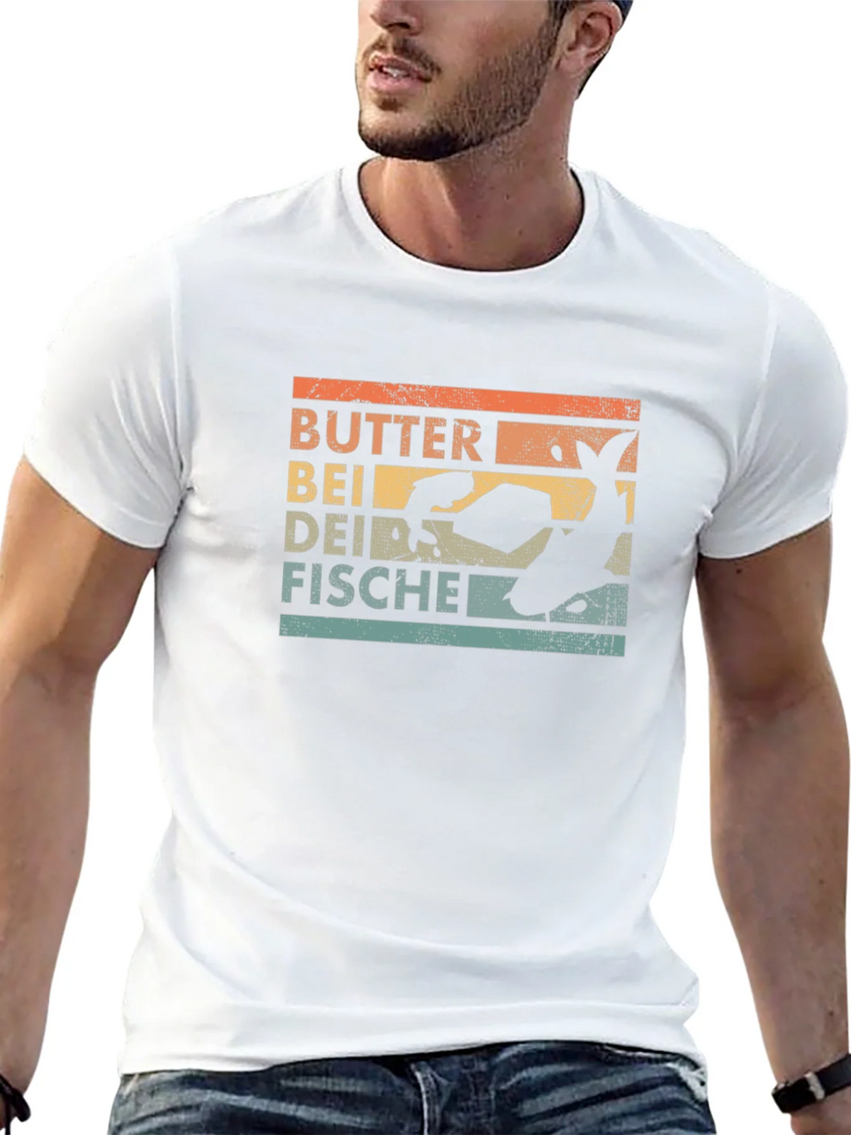 Butter Bei Dei Fische Graphic T-Shirt product image 4
