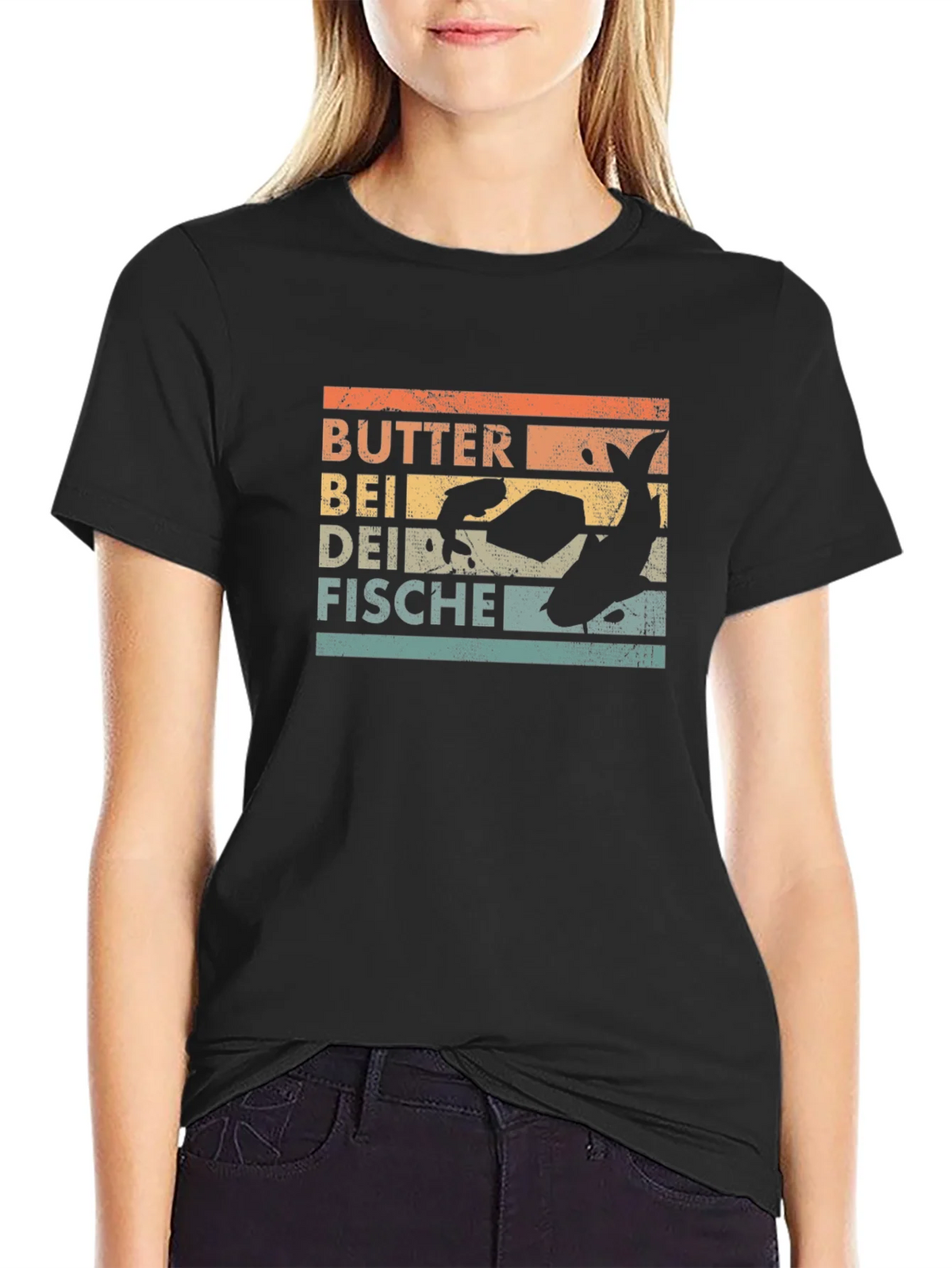 Butter Bei Dei Fische Graphic T-Shirt product image 5