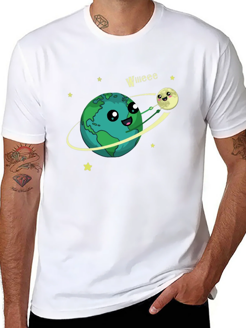 Planet Hugger T-Shirt - Black Graphic Tee product image 10